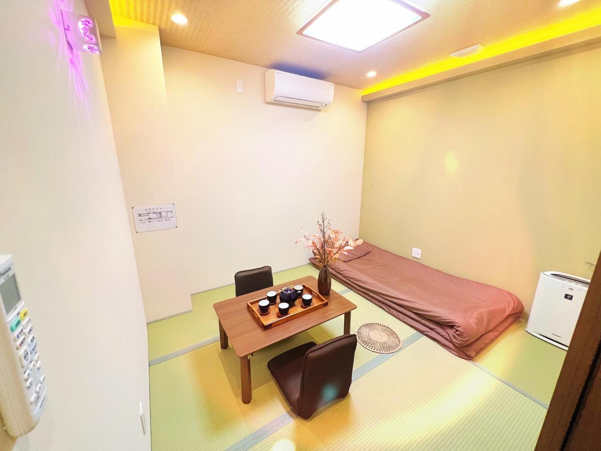 Apartment 二室一厅-大阪中心-心斋桥-难波-梅田-usj-日本桥-大阪城公园-京都神户奈良-地铁站200m Osaka